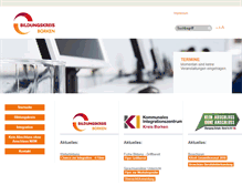 Tablet Screenshot of bildungskreis-borken.de
